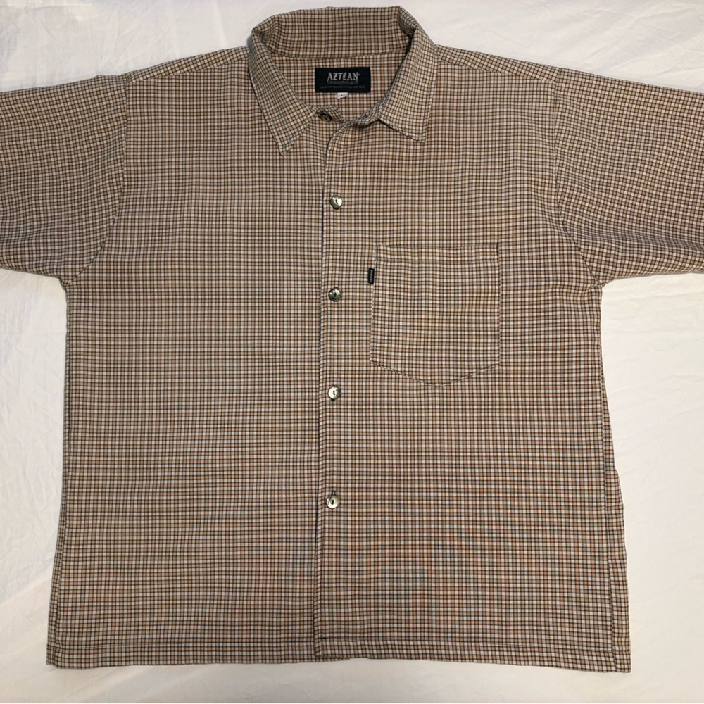 Vintage 90s Aztlan Button Up Size Large
